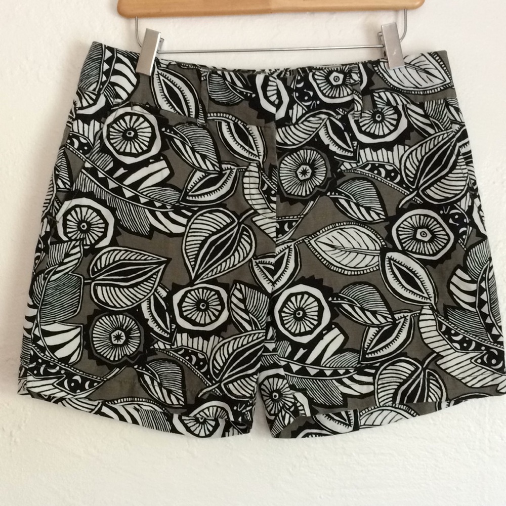 Loft linen cotton blend shorts